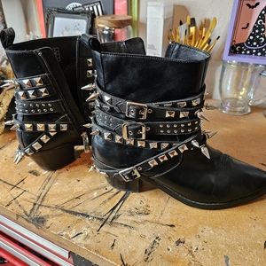 Killstar Callista Boots Sz 8